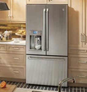 GE refrigerator repair by Boise Appliance Repair.